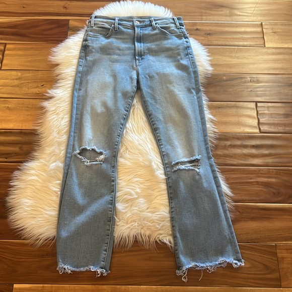 Mother The Hustler Ankle Chew in Petal Plucker Sz 29 - Picture 5 of 15